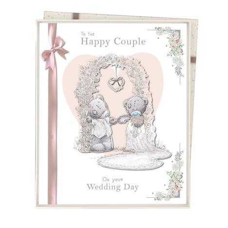 Happy Couple Me to You Bear Boxed Wedding Day Card  £6.99