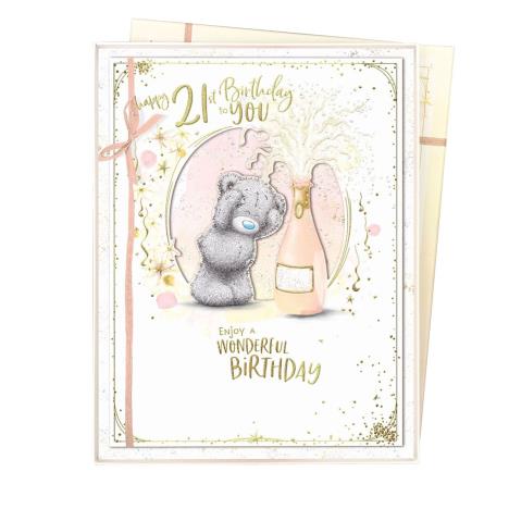 21st Birthday Me to You Bear Boxed  Card  £9.99