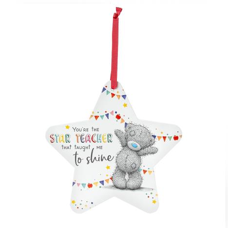 Star Teacher Me To You Bear Star Shaped Plaque  £4.99