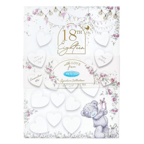 18th Personalisable Me to You Bear  Message Plaque  £5.99