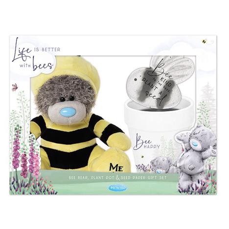 5" Dressed as Bee Plant Pot & Seeds Me to You Bears Gift Set  £8.99