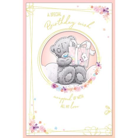 Special Birthday Wish Handmade Me to You Bear Birthday Card  £2.15