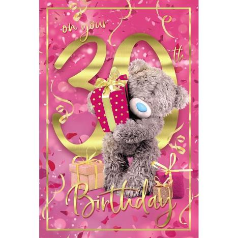3D Holographic Pink 30th Birthday Me to You Bear Card  £3.39