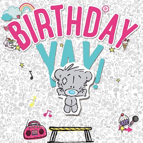 3D Holographic My Dinky Bear Me to You Birthday Card  £1.61
