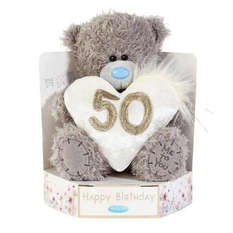 7" 50th Birthday Heart Me to You Bear  £10.99