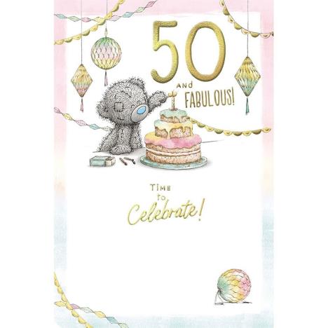 50 & Fabulous Me to You Bear 50th Birthday Card  £2.49