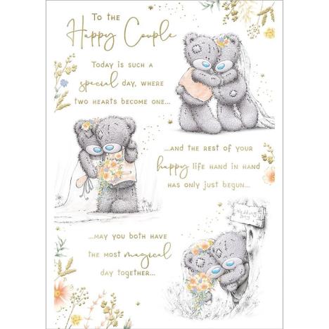 Happy Couple Me to You Bear Wedding Day Card  £3.59