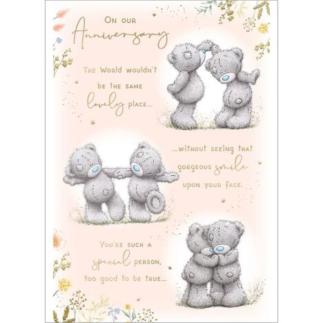 On Our Anniversary Verse Me to You Bear Card  £3.59
