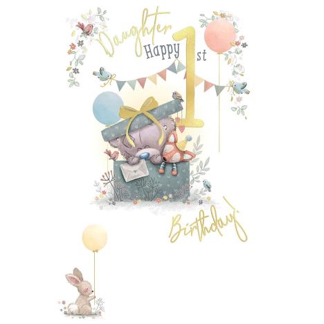 Daughter 1st Birthday Me to You Bear Birthday Card  £2.49
