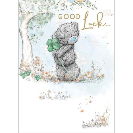 Bear with Clover Me to You Bear Good Luck Card  £1.79