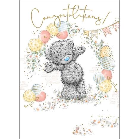 Bear With Balloons Me to You Bear Congratulations Card  £1.79