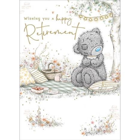 Bear Drinking Tea Me to You Bear Happy Retirement Card  £1.79