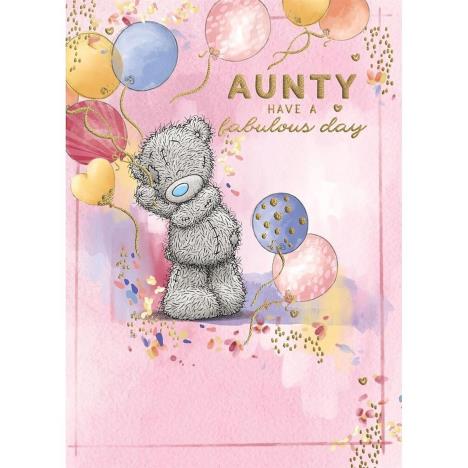 Aunty Me to You Bear Birthday Card  £1.79