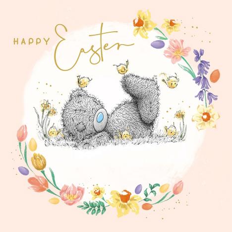 Happy Easter Square Me to You Bear Easter Card  £1.49