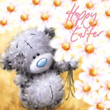 Softly Drawn Square Me to You Bear Easter Card  £1.49