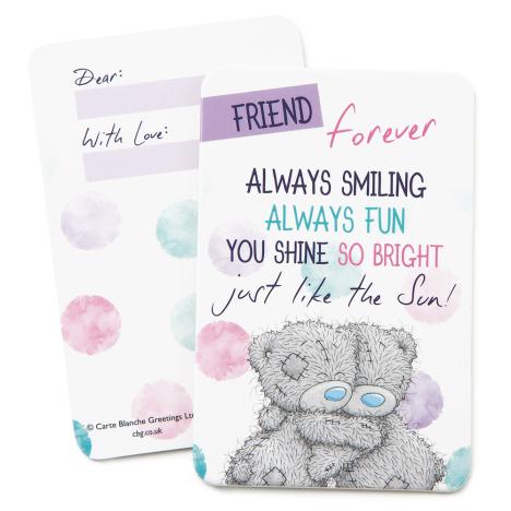 Me to You Bear Message Card Friends Forever   £0.59