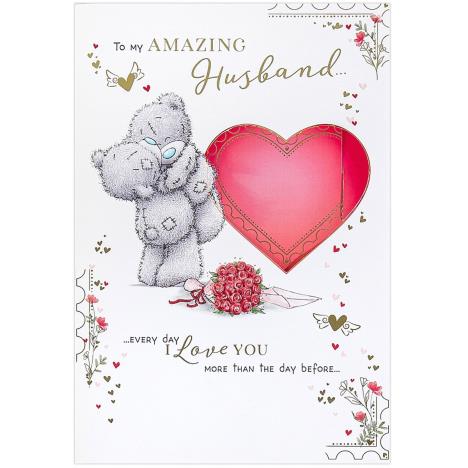 Amazing Husband Heart Me to You Bear Valentine