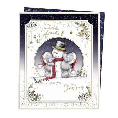 Wonderful Boyfriend Me to You Bear Boxed Christmas Card  £6.99