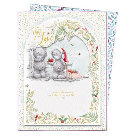 One I Love Me to You Bear Giant Luxury Boxed Christmas Card  £19.99
