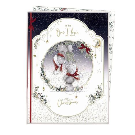 One I Love Me to You Bear Giant Luxury Boxed Christmas Card  £19.99
