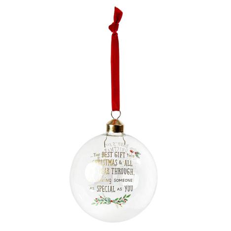 Me to You My 1st Christmas Tiny Tatty Teddy Bauble  £4.79