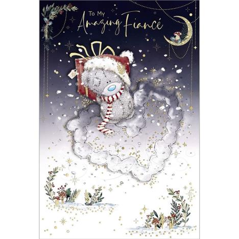 Amazing Fiance Handmade Me to You Bear Christmas Card  £3.99