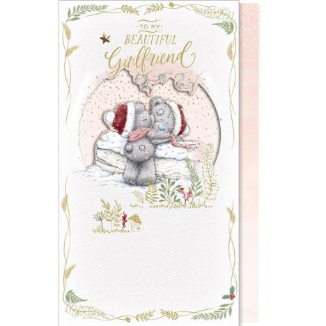 Beautiful Girlfriend Handmade Me to You Bear Christmas Card  £4.99