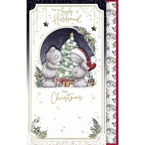 Lovely Husband Handmade Me to You Bear Christmas Card  £4.99