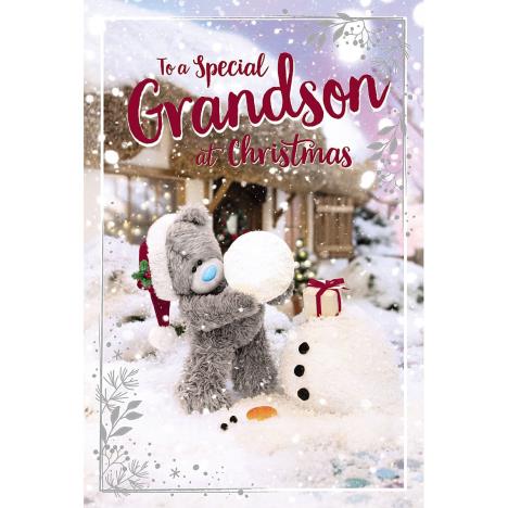 3D Holographic Grandson Me to You Bear Christmas Card  £2.03