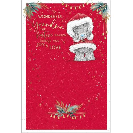 Wonderful Grandma Me to You Bear Christmas Card  £1.89