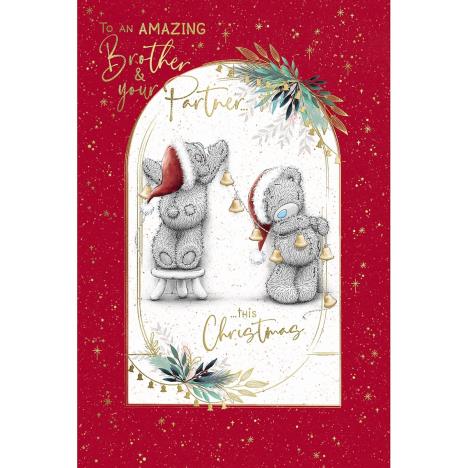 Brother & Partner Me to You Bear Christmas Card  £2.49