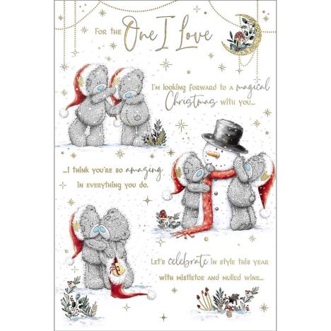One I Love Verse Me to You Bear Christmas Card  £3.59