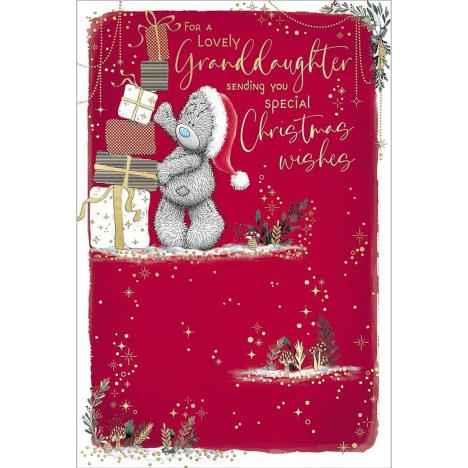 Lovely Granddaughter Me to You Bear Christmas Card  £2.49