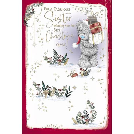 Fabulous Sister Me to You Bear Christmas Card  £2.49