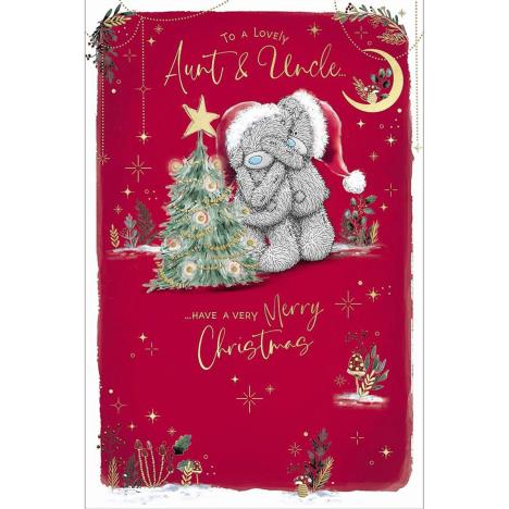 Lovely Aunt & Uncle Me to You Bear Christmas Card  £2.49
