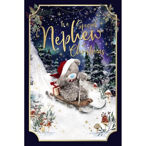 Special Nephew Photo Finish Me to You Bear Christmas Card  £2.49