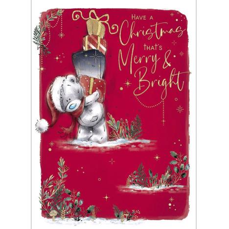Merry & Bright Me to You Bear Christmas Card  £1.79