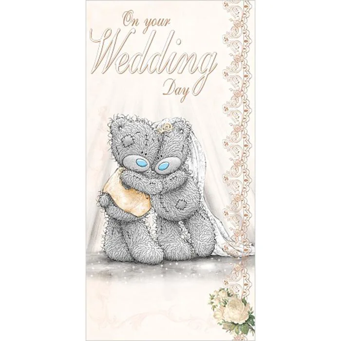 Wedding Day Me to You Bear Money / Gift Wallet