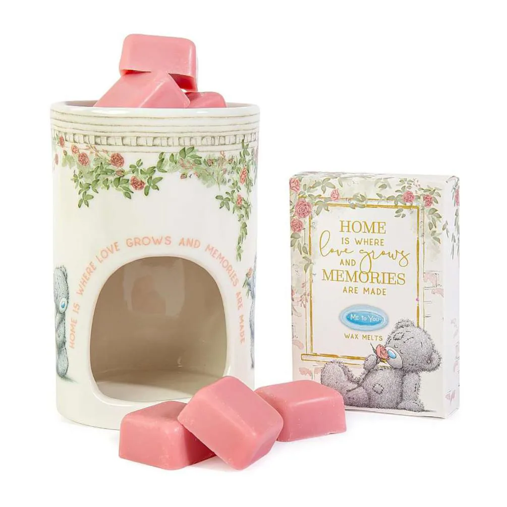 Wax Melt Warmer &amp; Wax Melts Me to You Bear Gift Set