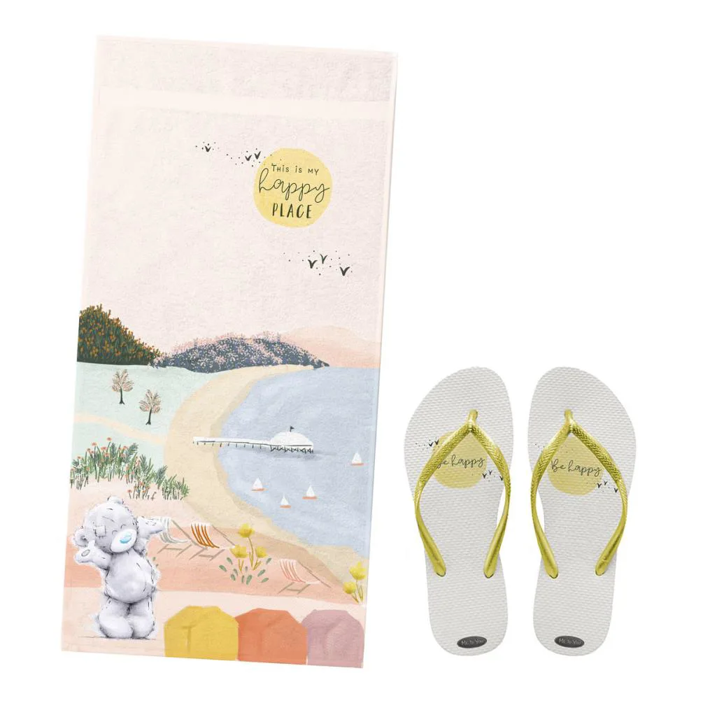 Towel &amp; Flip Flops Me to You Bear Gift Set