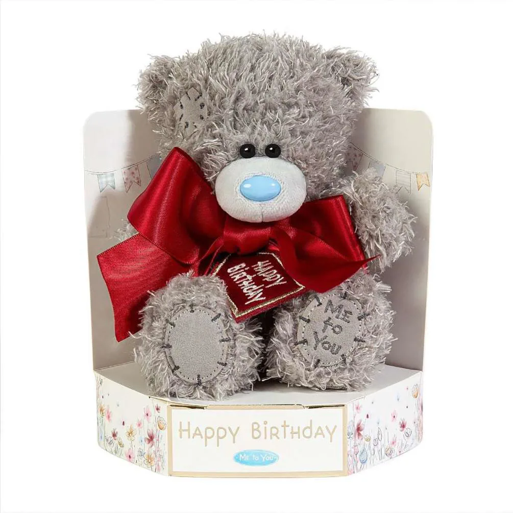 7" Birthday Bow Me to You Bear