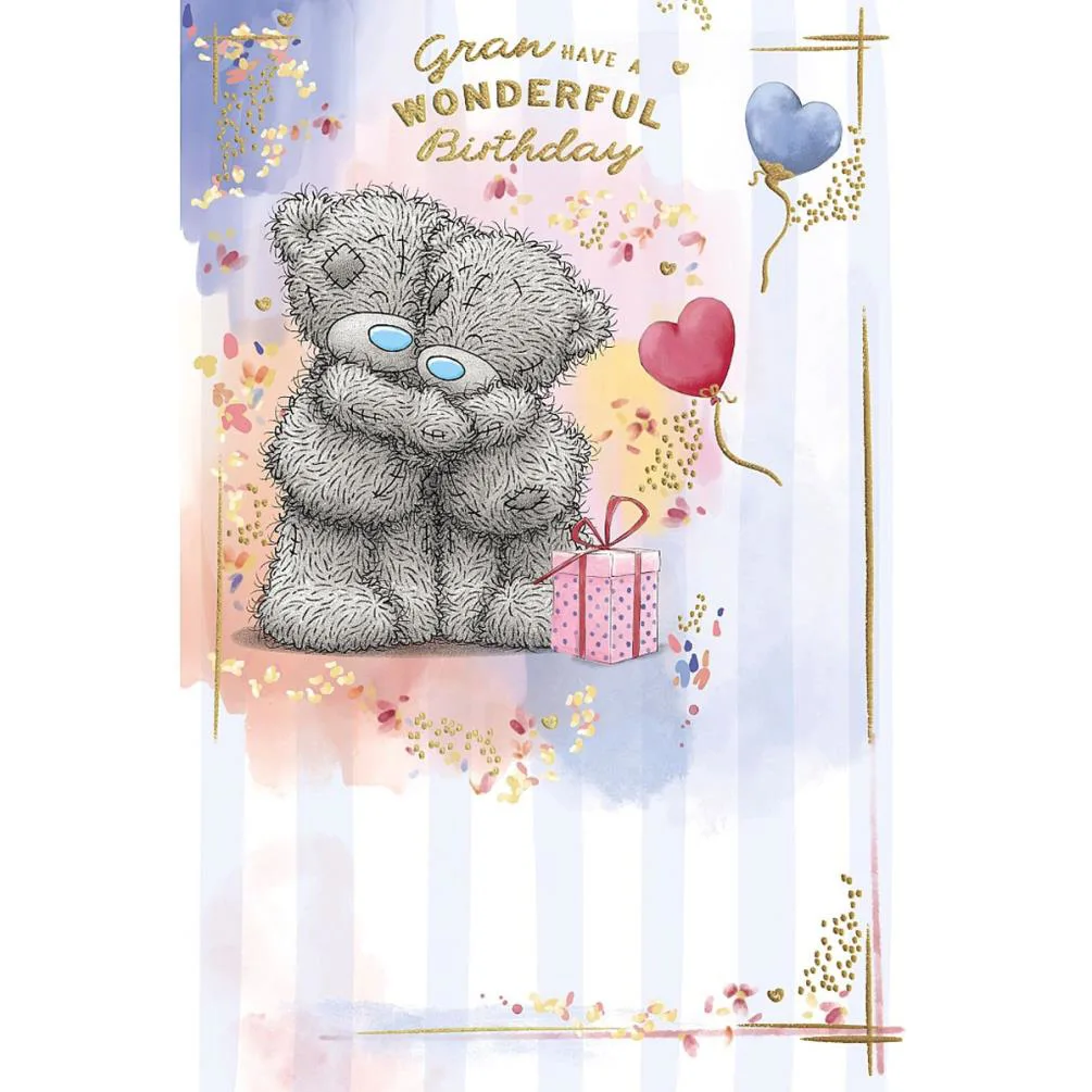Wonderful Gran Me to You Bear Birthday Card