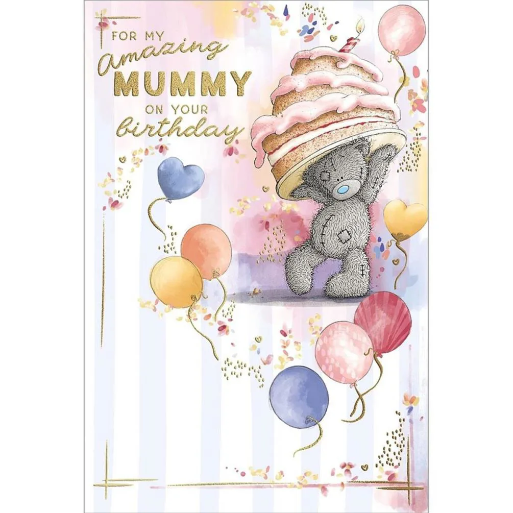 Amazing Mummy Me to You Bear Birthday Card
