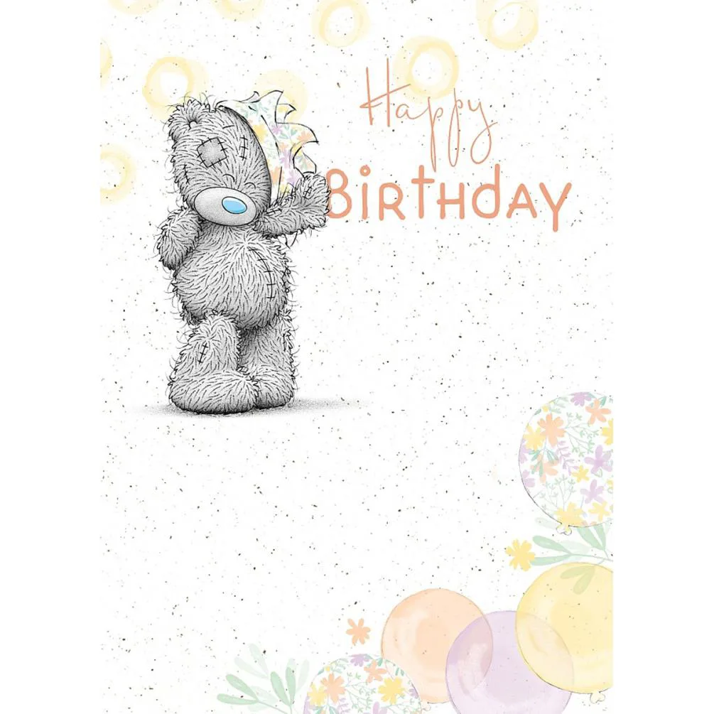 Happy Birthday Me to You Bear Birthday Card