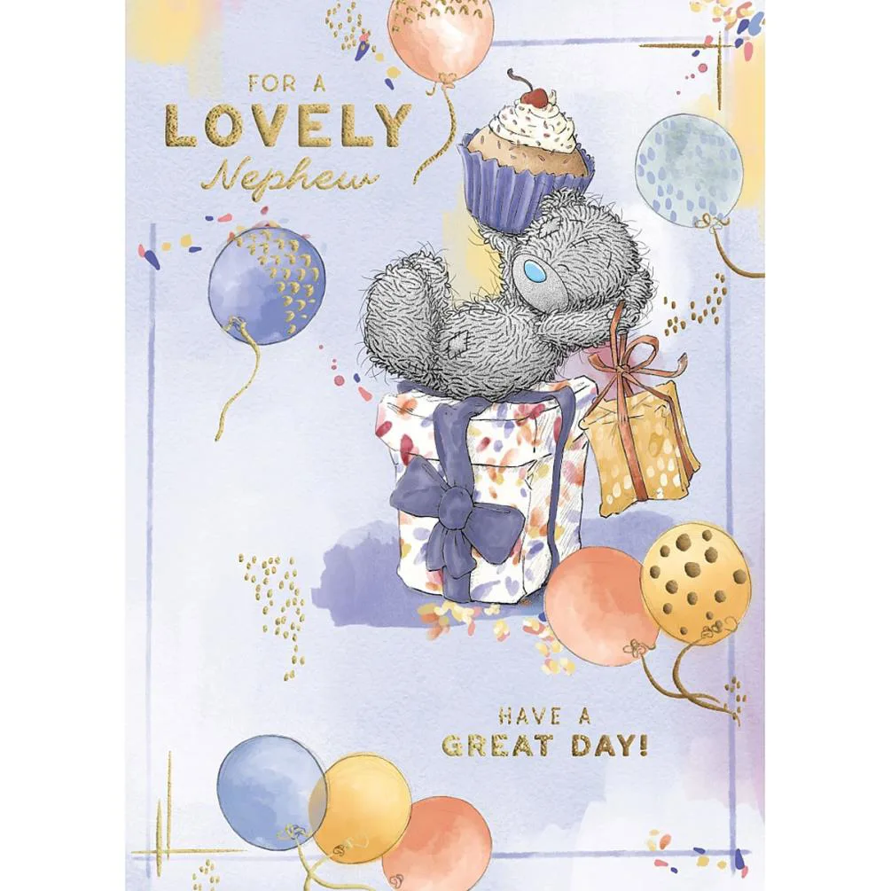 Nephew Me to You Bear Birthday Card