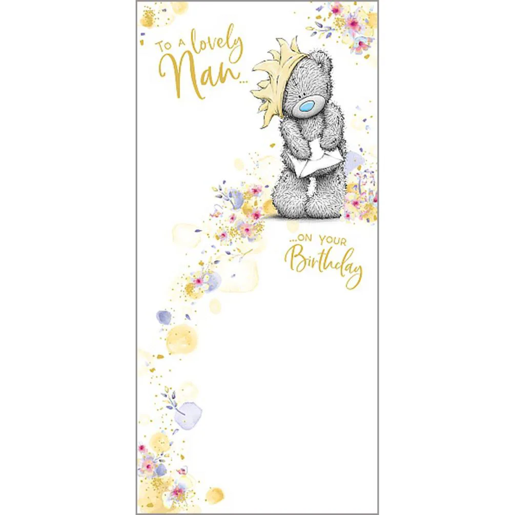Lovely Nan Me to You Bear Birthday Card