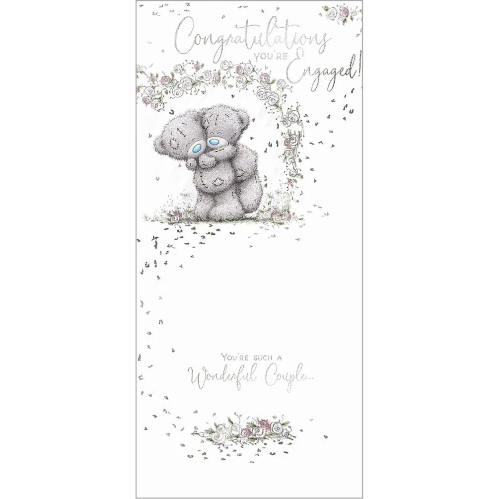 You're Engaged Me to You Bear Engagment Card