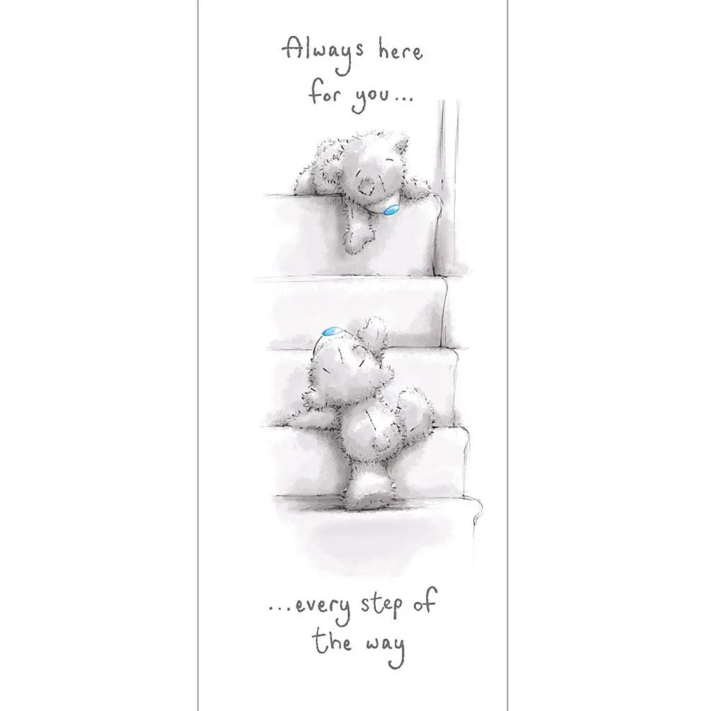 Here For You Me to You Bear Card