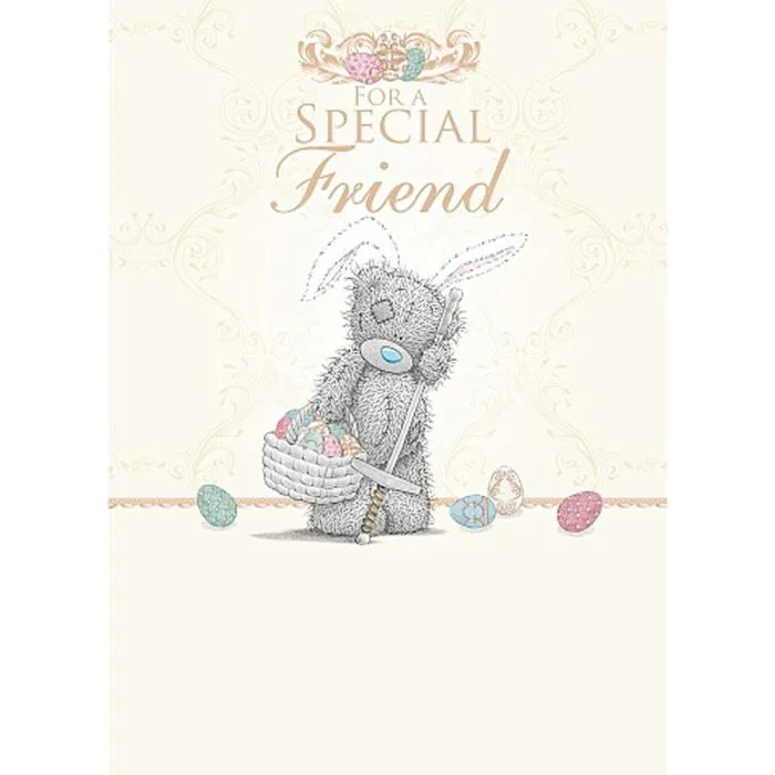 Special Friend Me to You Bear Easter Card