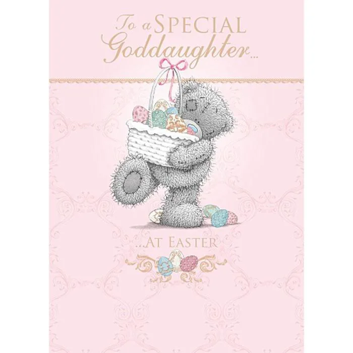 Special Goddaughter Me to You Bear Easter Card